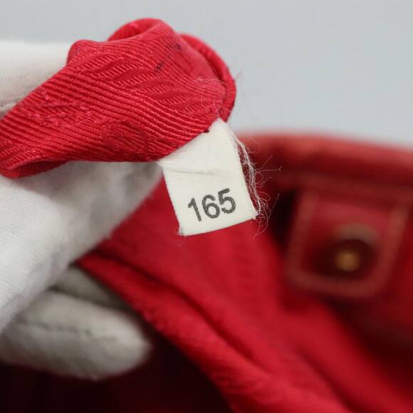 PRADA Tote Bag Nylon Red - Picture 12 of 16